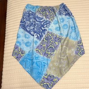 Y2K Patchwork Style Slip Skirt